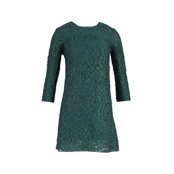 Nina Ricci Shift Dress in Green Polyester